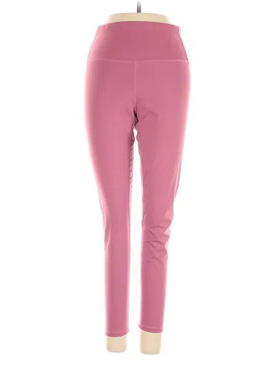 Pre-owned Lululemon Athletica Active Pants In Pink
