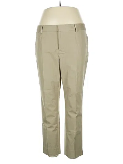 Pre-owned Crown & Ivy Dress Pants In Brown