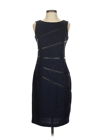 Pre-owned Ivanka Trump Cocktail Dress In Black