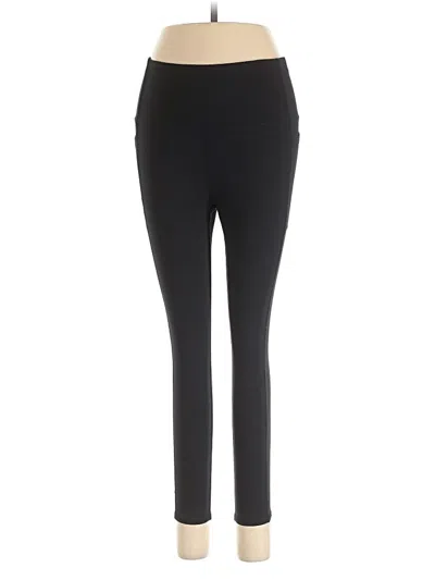 Pre-owned Skechers Active Pants In Black