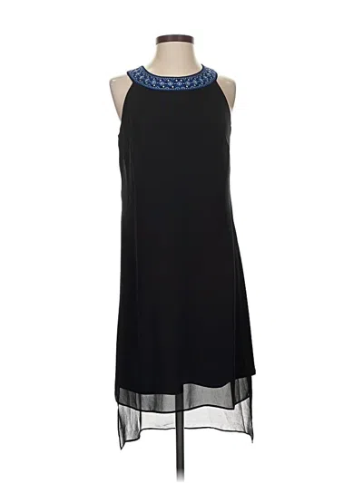 White House Black Market Casual Dress In Black
