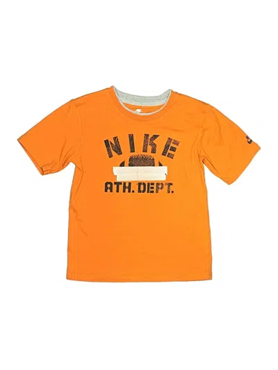 Pre-owned Nike Kids' Active T-shirt In Orange