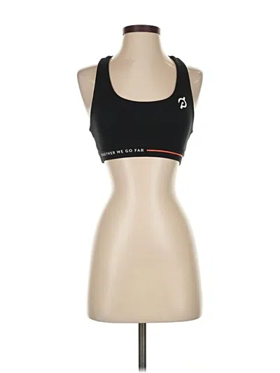 Pre-owned Peloton Sports Bra In Black