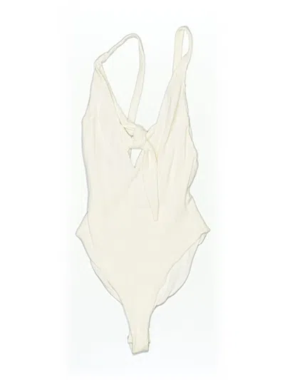 Pre-owned Tiger Mist Bodysuit In White