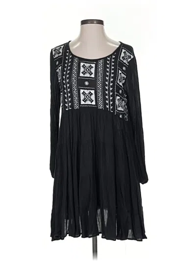 Pre-owned Staring At Stars Casual Dress In Black