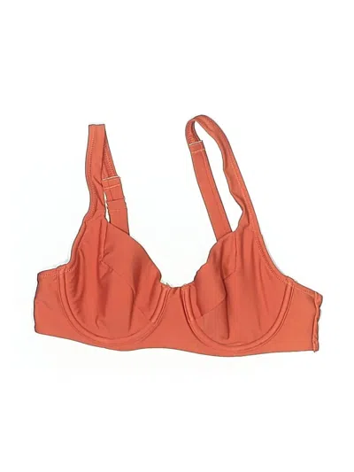 Pre-owned Old Navy Swimsuit Top Orange Swimwear