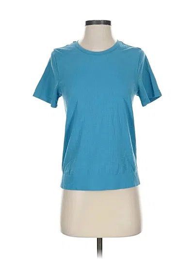 Pre-owned Athleta Active T-shirt In Blue