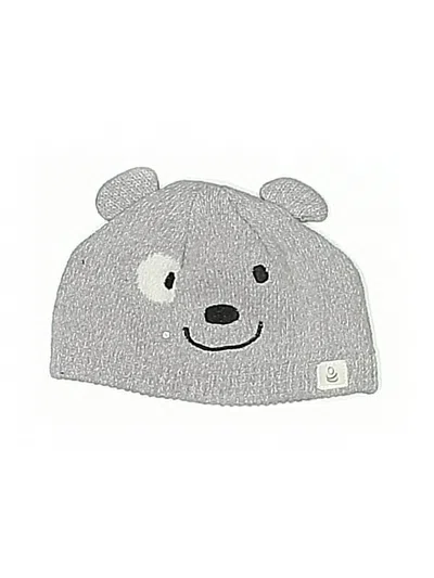 Pre-owned Cuddl Duds Babies' Beanie Hat In Gray