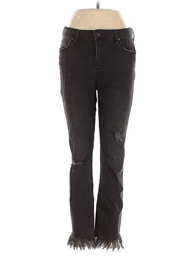 Pre-owned Free People Jeans In Black