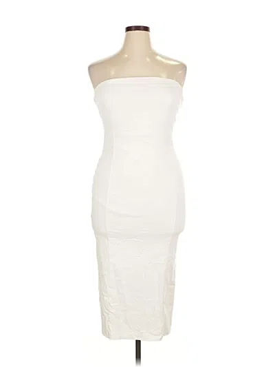 Pre-owned Forever 21 Cocktail Dress In White