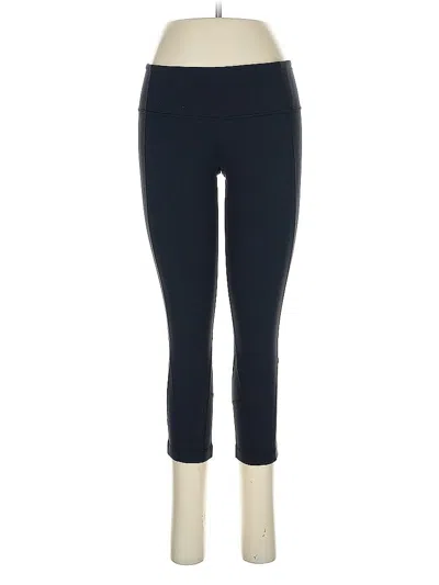 Pre-owned Lululemon Athletica Active Pants In Blue