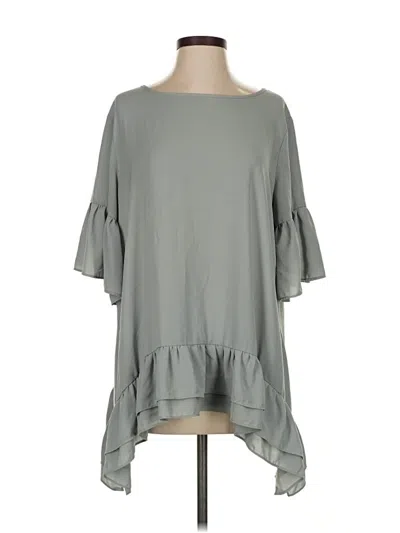Pre-owned Wishlist Apparel Casual Dress In Gray