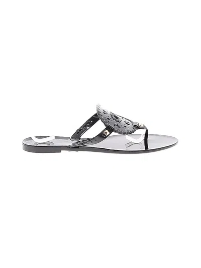 Pre-owned Jack Rogers Sandals In Black