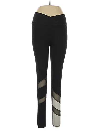 Pre-owned Fashion Active Pants In Black