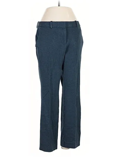 Pre-owned Ann Taylor Dress Pants In Blue