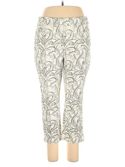 Pre-owned Chico's Casual Pants In White