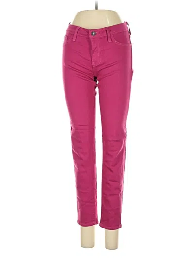 Pre-owned Just Black Jeans In Pink