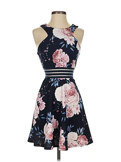 Pre-owned Speechless Cocktail Dress In Blue