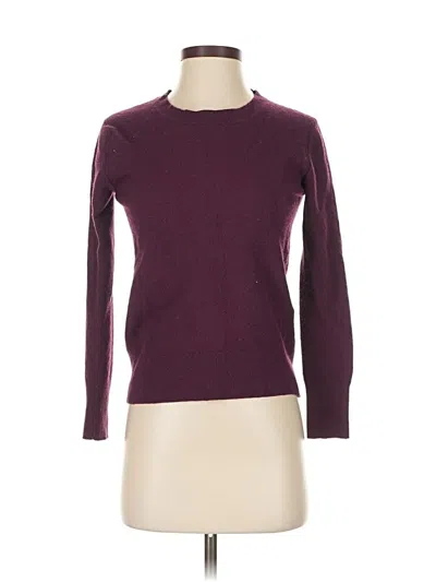 Pre-owned Banana Republic Pullover Sweater In Burgundy