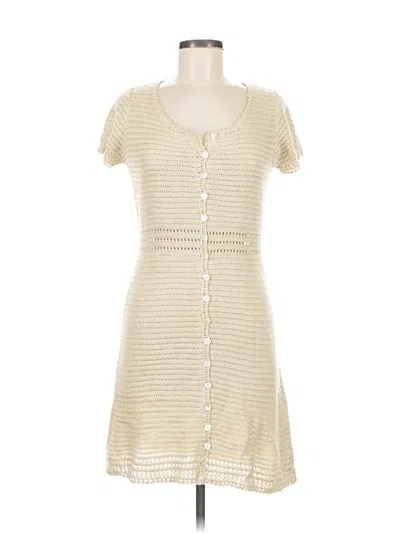 Pre-owned Storia Casual Dress In White