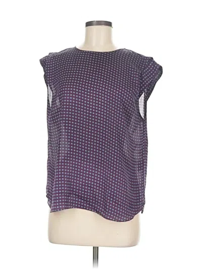 Pre-owned Joie Sleeveless Blouse In Purple