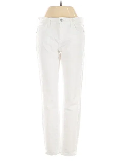Pre-owned Current Elliott Jeans In White