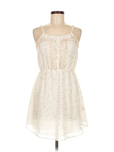 Pre-owned Staring At Stars Cocktail Dress In White