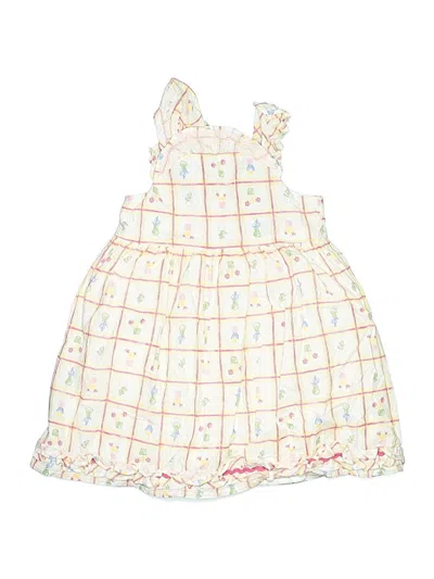 Pre-owned Cupcakes And Cashmere Kids' Dress In White