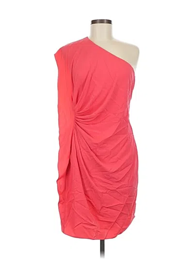 Pre-owned Asos Design Cocktail Dress In Red