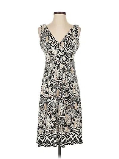 Pre-owned St. John's Bay Casual Dress In White