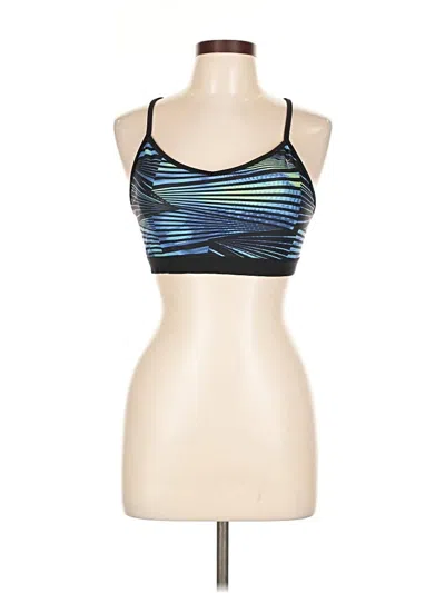 Pre-owned Danskin Now Tank Top Blue Halter Neckline Tops