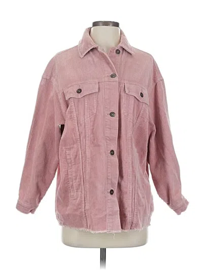Pre-owned Zara Jacket In Pink