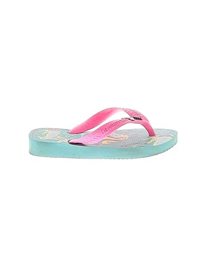 Pre-owned Havaianas Kids' Flip Flops In Pink
