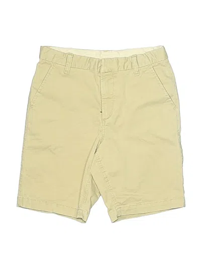 Pre-owned Gap Kids' Khaki Shorts In Yellow