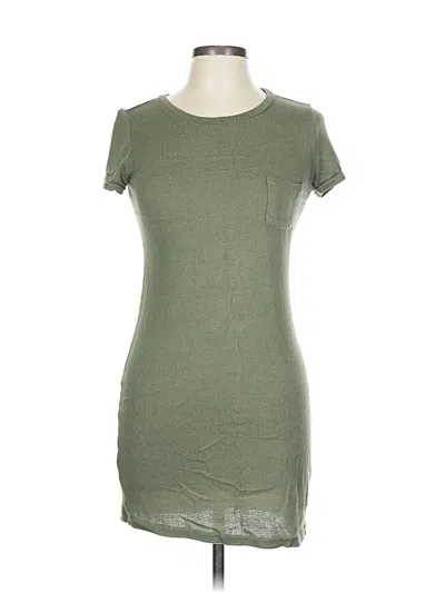 Pre-owned Forever 21 Casual Dress In Green