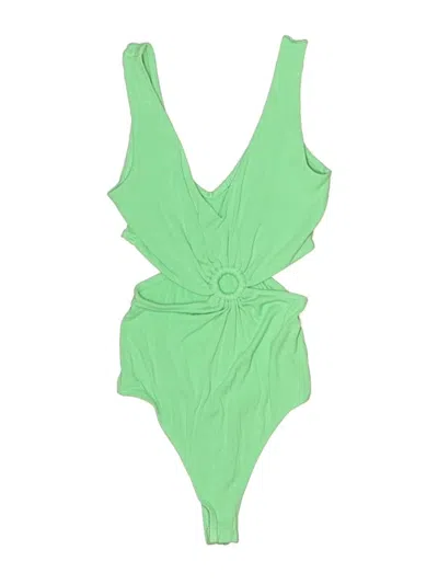 Pre-owned Wild Fable One Piece Swimsuit In Green