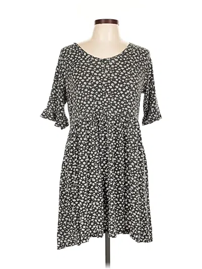 Pre-owned Wednesday's Girl Casual Dress In Black