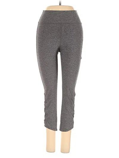 Pre-owned Lululemon Athletica Active Pants In Gray