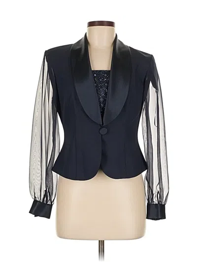 Pre-owned J.r. Nites By Caliendo Tuxedo Vest In Blue