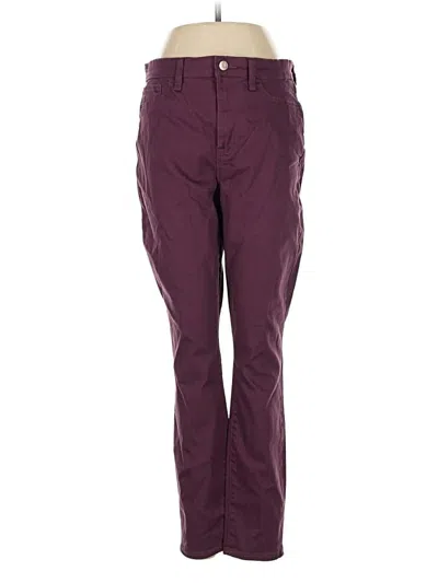 Pre-owned Gap Casual Pants In Burgundy