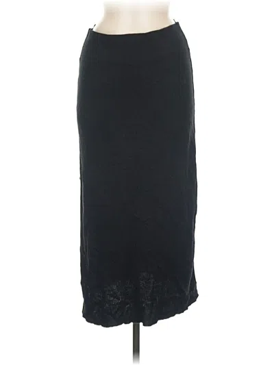 Pre-owned Free People Formal Skirt In Black