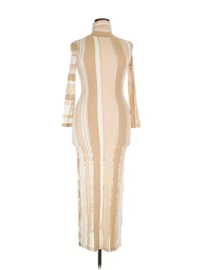 Ganni Cocktail Dress In Brown