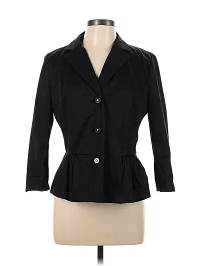 Pre-owned Charter Club Blazer Jacket In Black