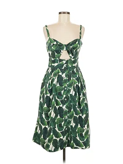 Pre-owned Milly Cocktail Dress In Green
