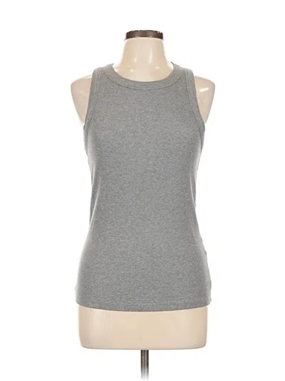 Pre-owned Banana Republic Factory Store Sleeveless T-shirt In Gray