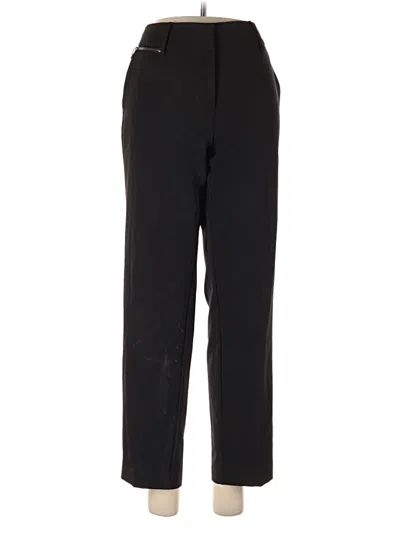 Pre-owned Valerie Stevens Dress Pants In Black