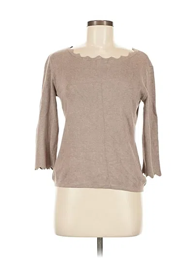 Pre-owned Philosophy Republic Clothing 3/4 Sleeve T-shirt In Brown