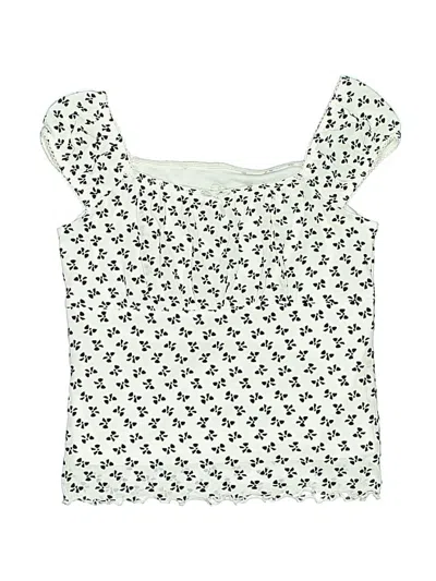 Pre-owned Art Class Kids' Sleeveless Blouse In White