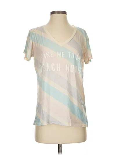 Pre-owned Wildfox Short Sleeve T-shirt In Silver