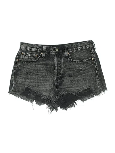 Pre-owned Denim Forum Denim Shorts In Black